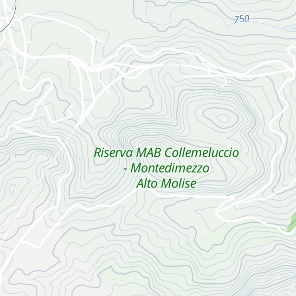 Map of Colle Sant'Onofrio