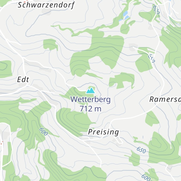 Map of Wetterberg