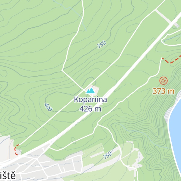 Map of Kopanina