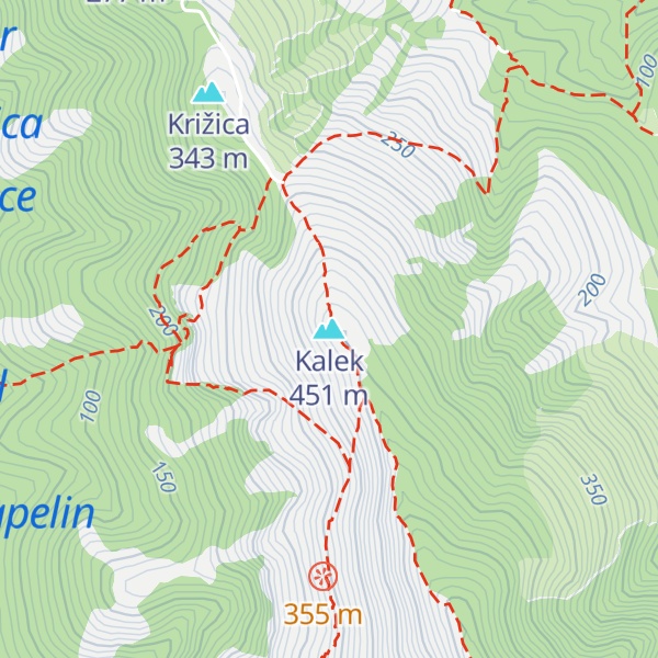 Map of Kalek