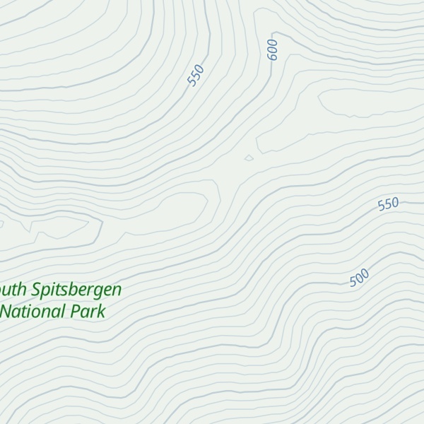 Map of Thiisfjellet