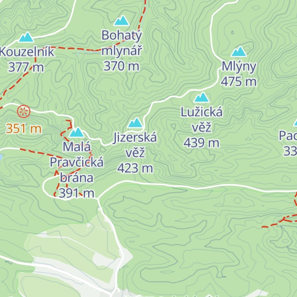 Map of Tunelová věž