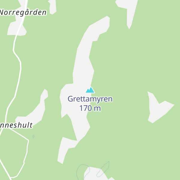 Map of Grettamyren
