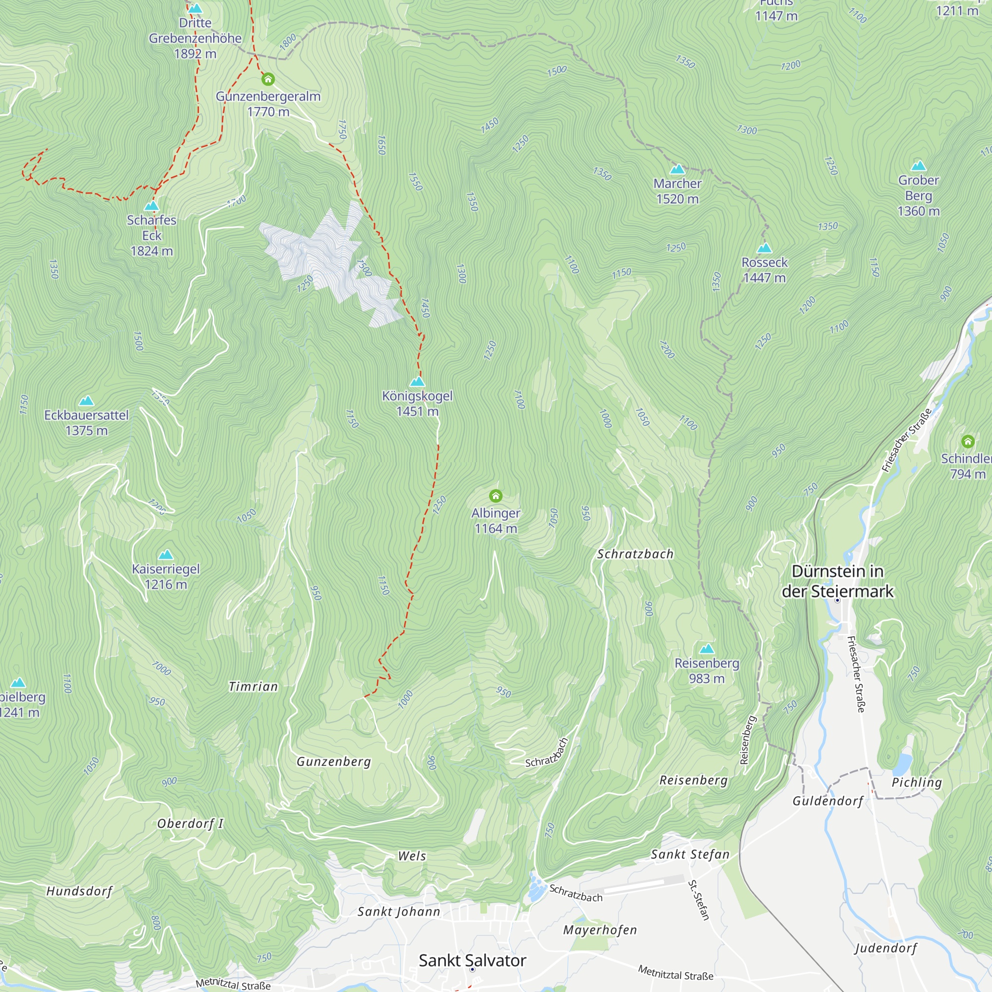 Albinger map