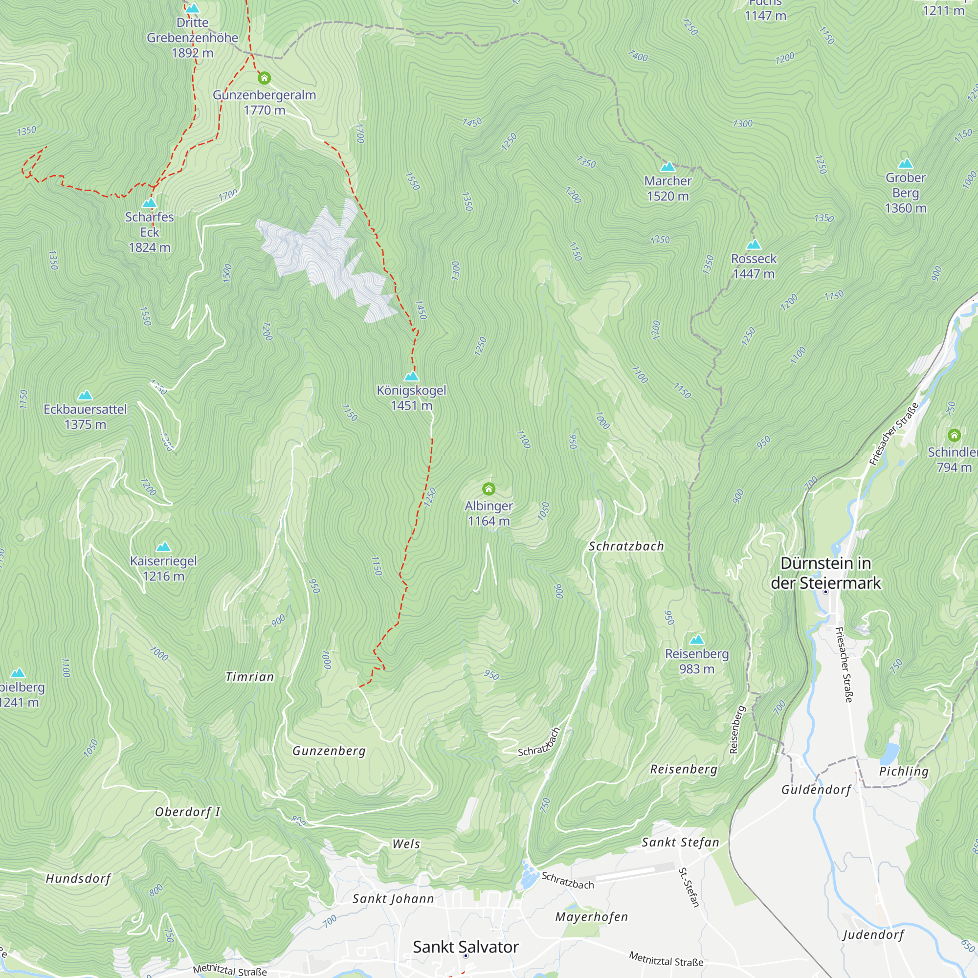 Albinger map