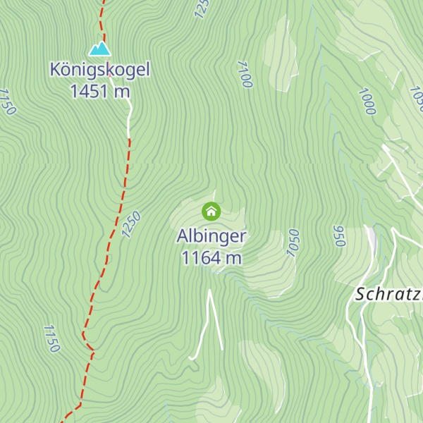 Map of Albinger