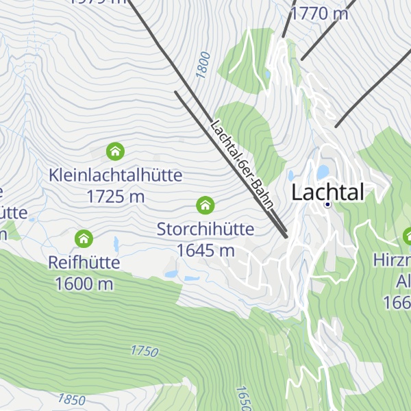 Map of Storchihütte