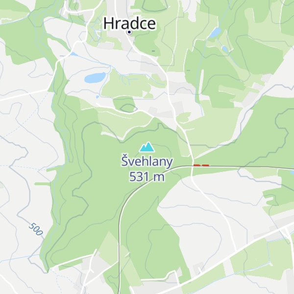 Map of Švehlany