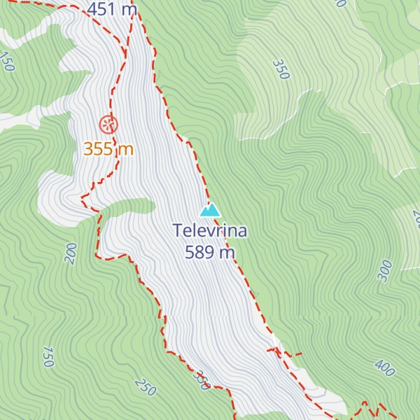 Map of Televrina