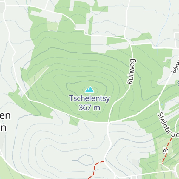 Map of Tschelentsy