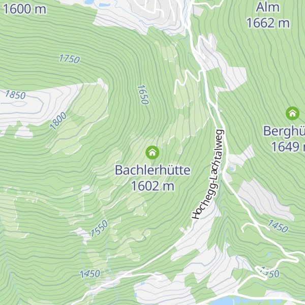 Map of Bachlerhütte