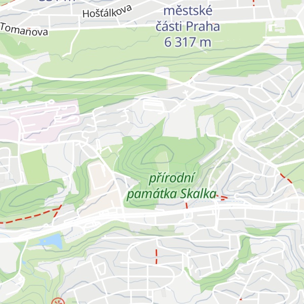 Map of Skalka