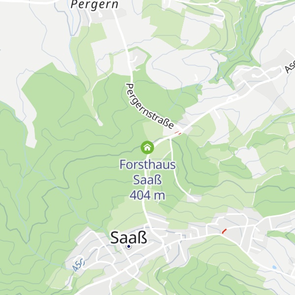 Map of Forsthaus Saaß