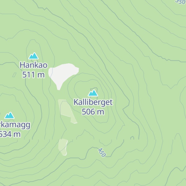 Map of Kalliberget