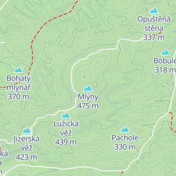 Map of Mlýny