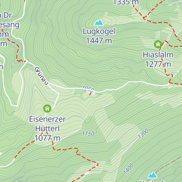 Map of Bosruckhütte