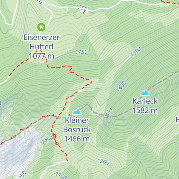 Map of Schredlalm