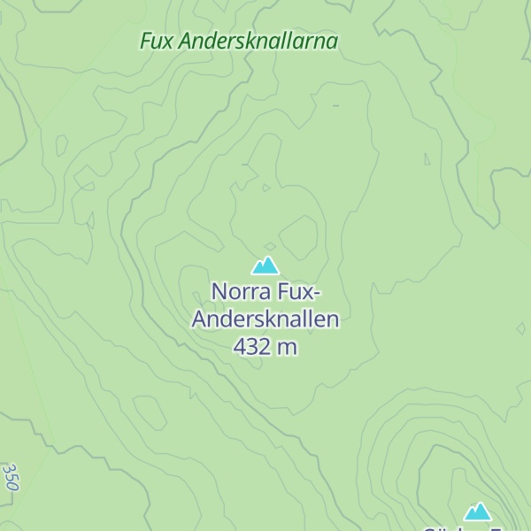 Map of Norra Fux-Andersknallen