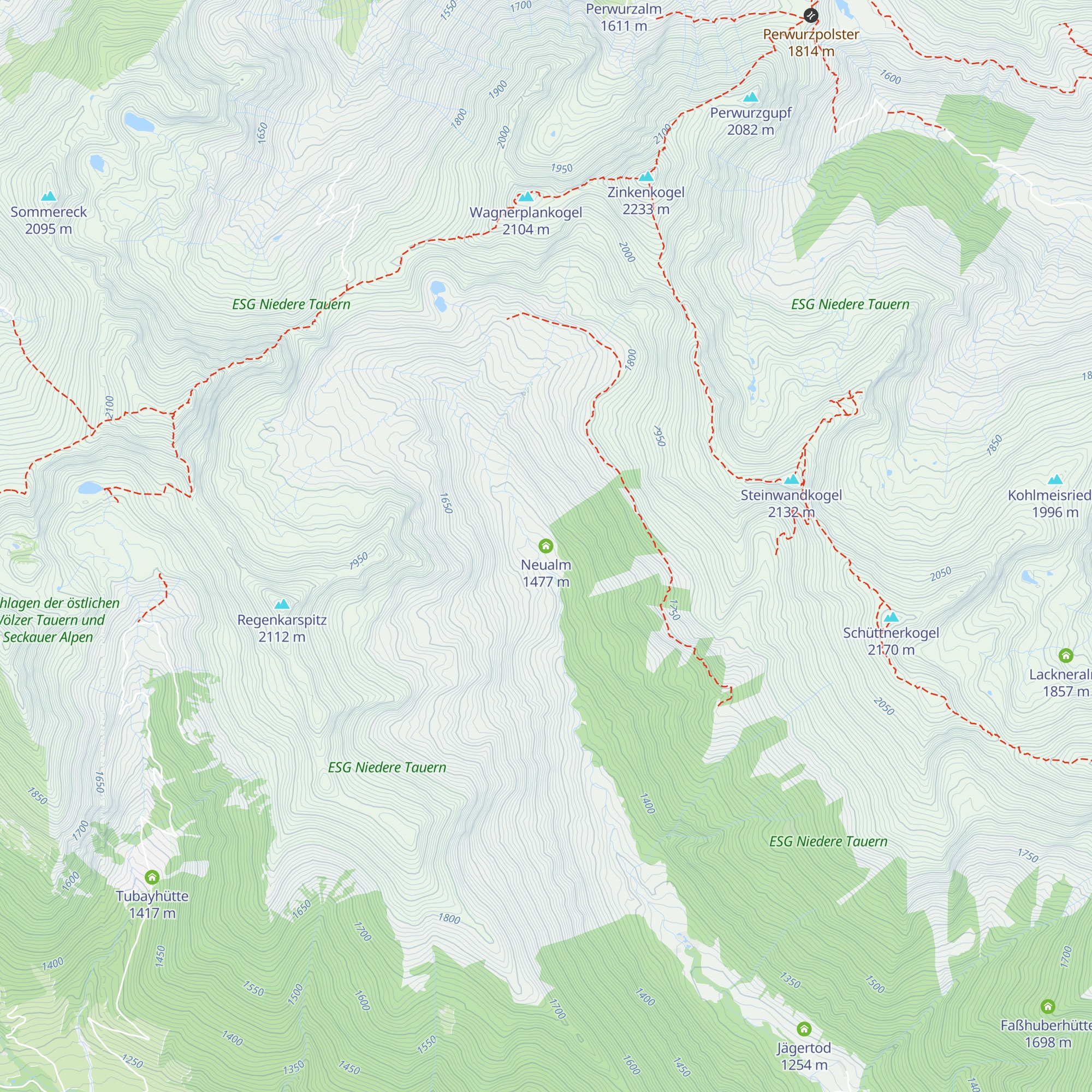 Neualm map