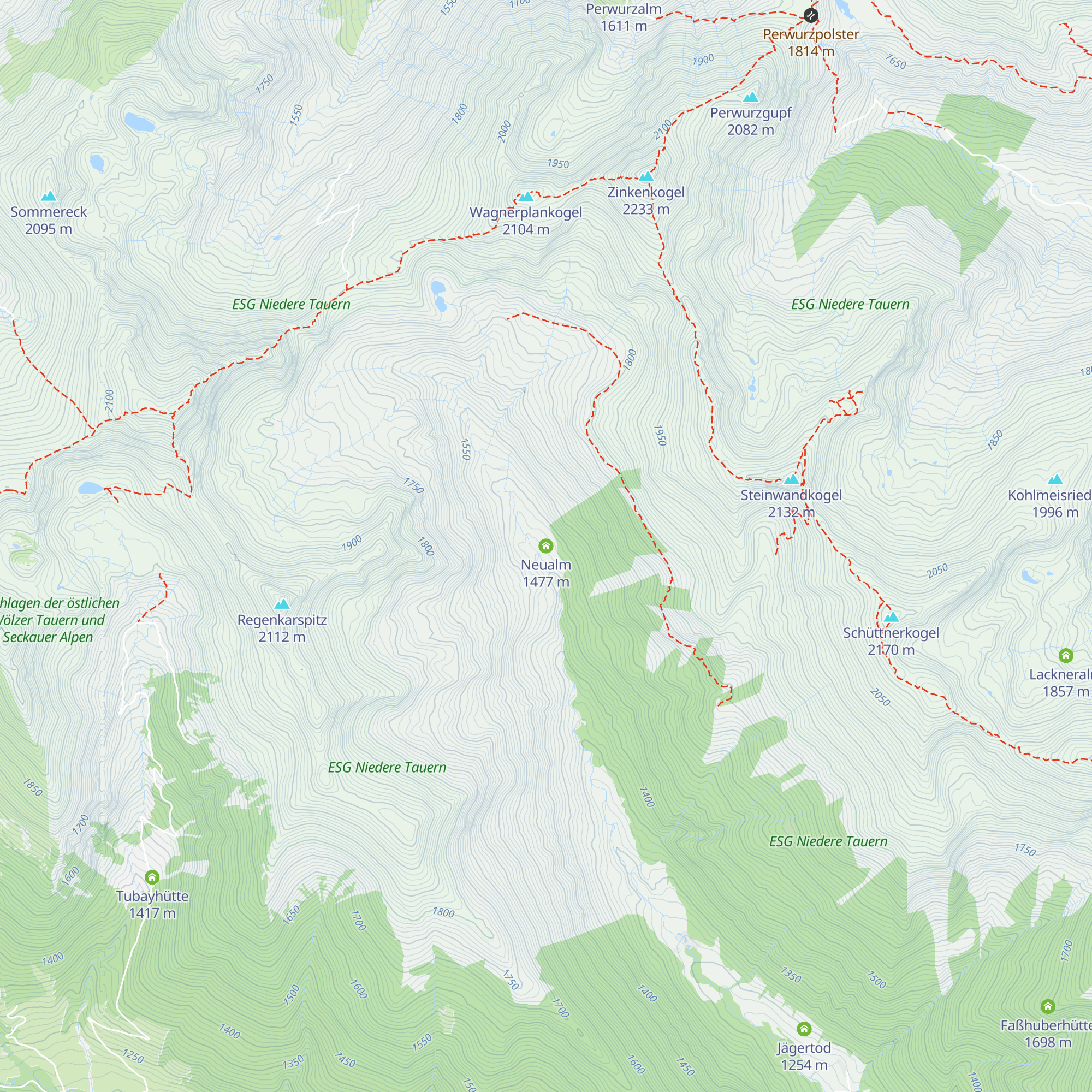 Neualm map
