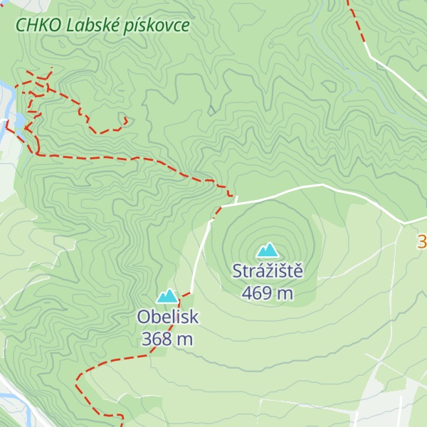 Map of Legie panen