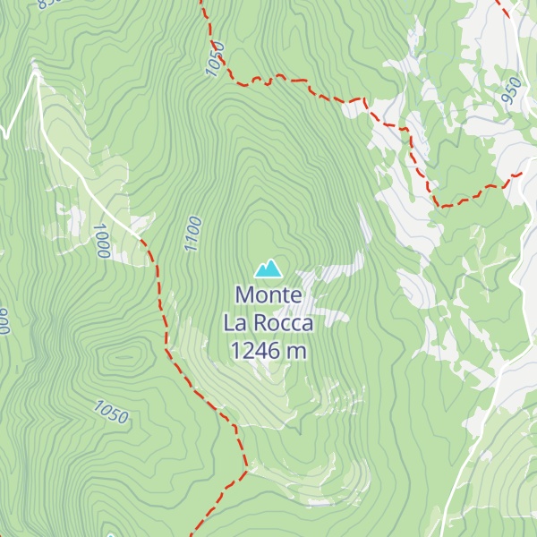 Map of Monte La Rocca