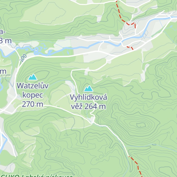 Map of Vyhlídková věž