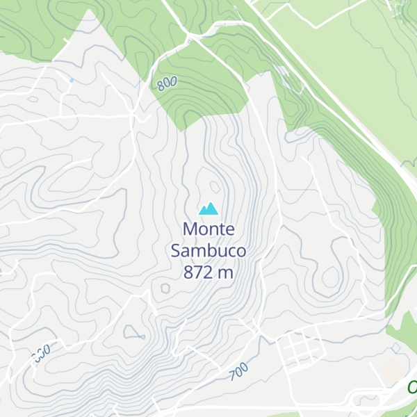 Map of Monte Sambuco