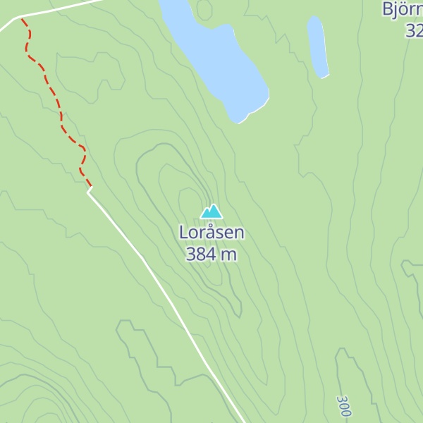 Map of Loråsen