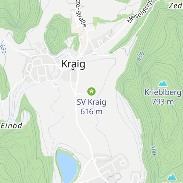 Map of SV Kraig