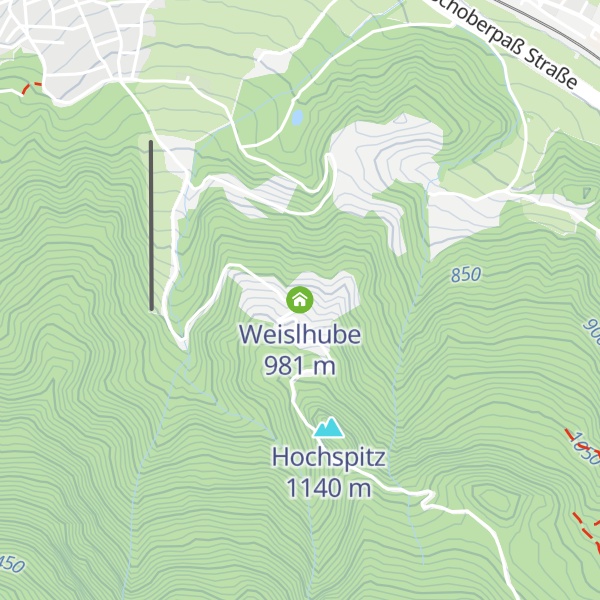 Map of Weislhube