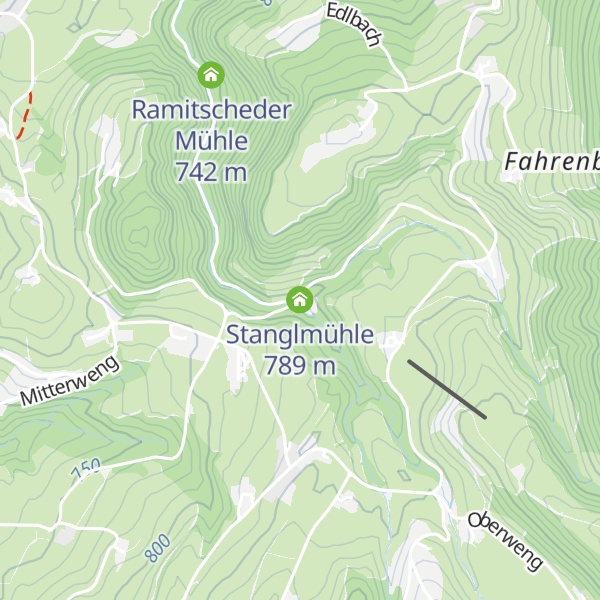 Map of Stanglmühle