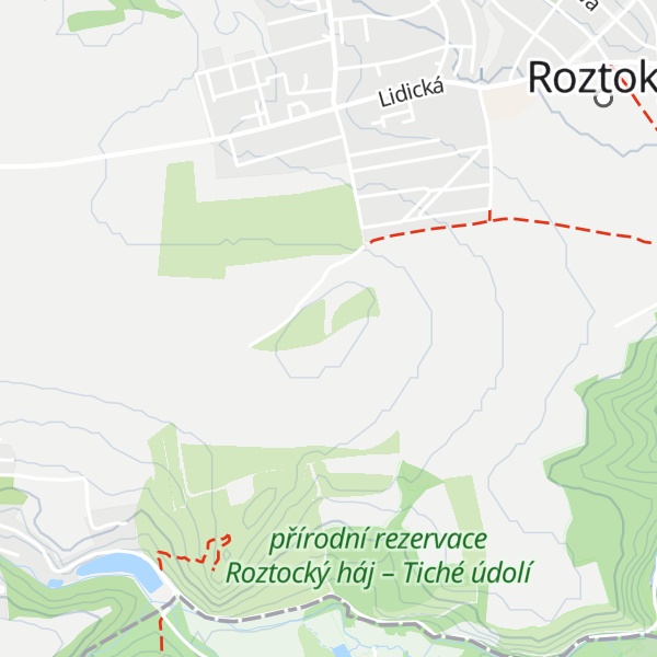 Map of Holý vrch
