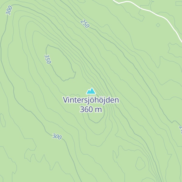 Map of Vintersjöhöjden