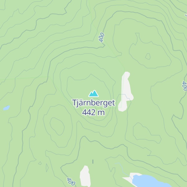 Map of Tjärnberget