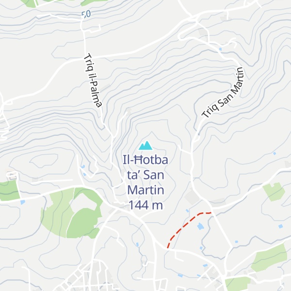 Map of Il-Ħotba ta’ San Martin