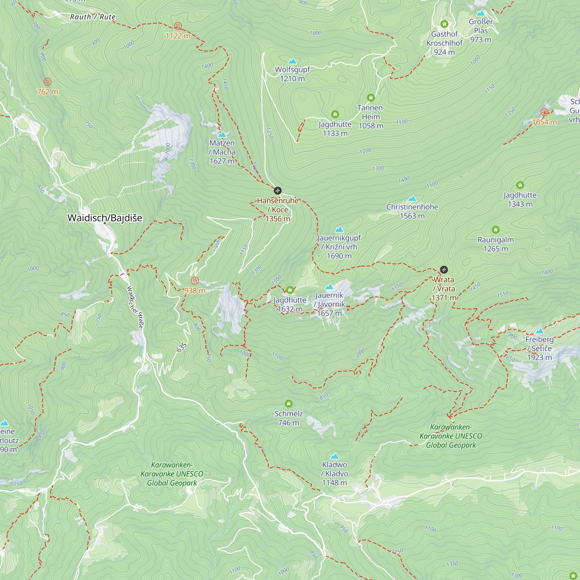 Jagdhütte map