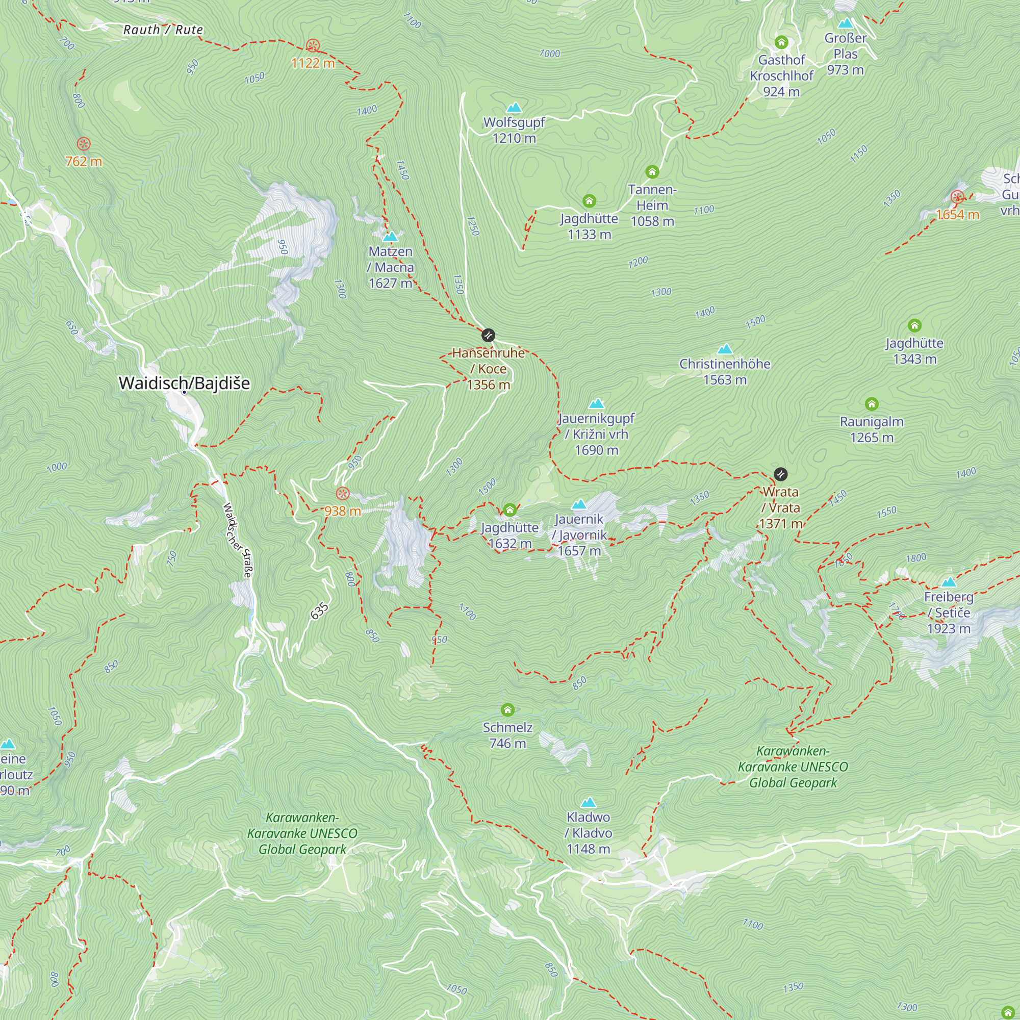 Jagdhütte map