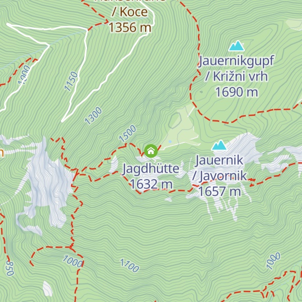 Map of Jagdhütte