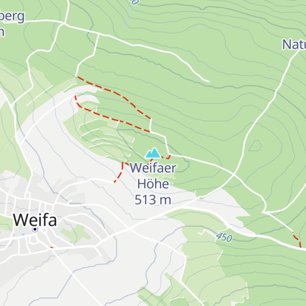 Map of Weifaer Höhe