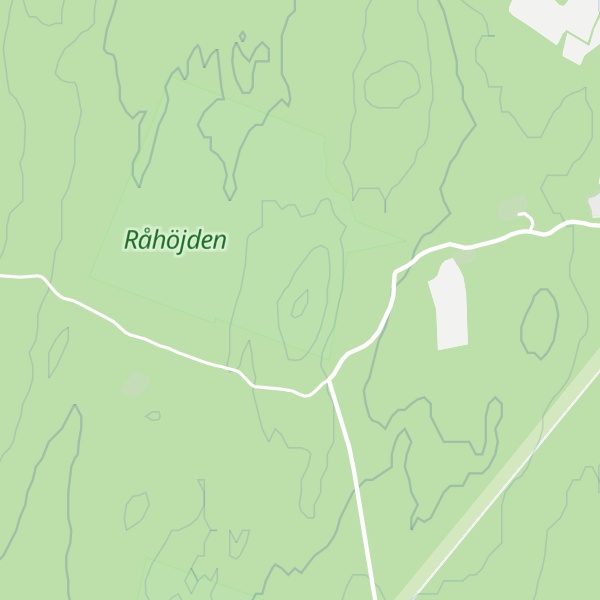 Map of Råhöjden
