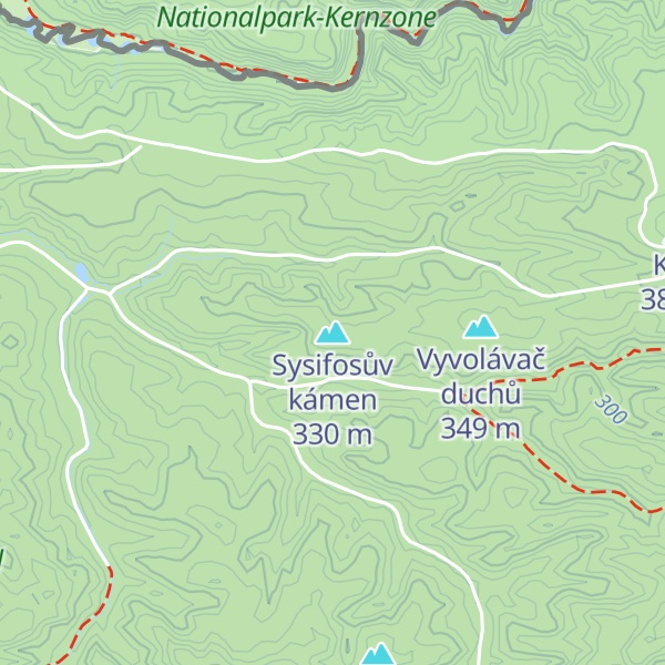 Map of Sysifosův kámen