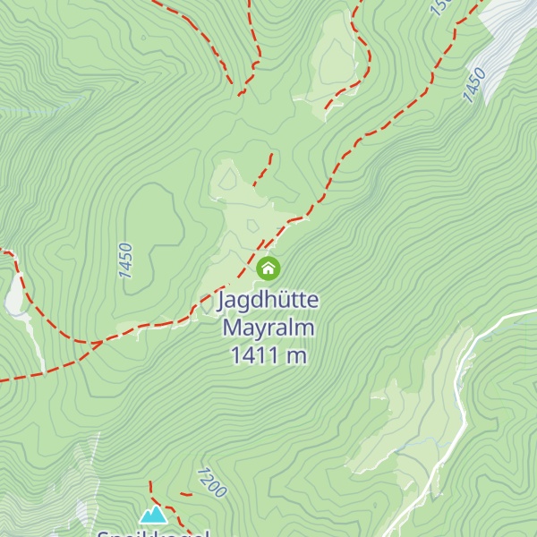 Map of Jagdhütte Mayralm