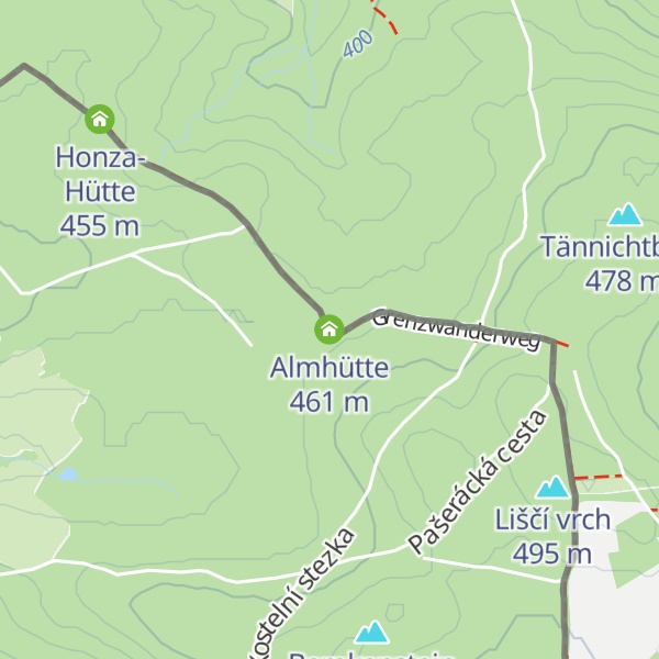 Map of Almhütte