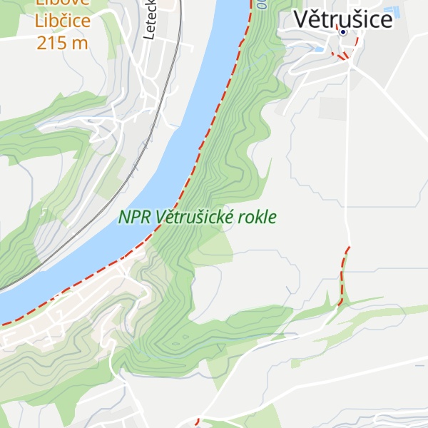 Map of Velký vrch