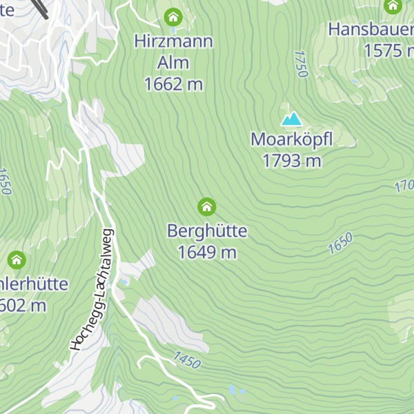Map of Berghütte