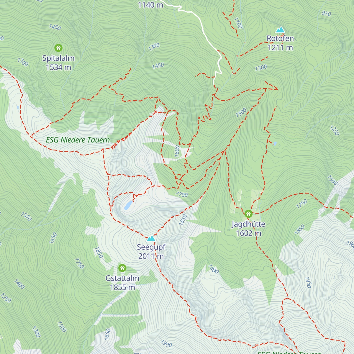Rottenmanner Hütte map