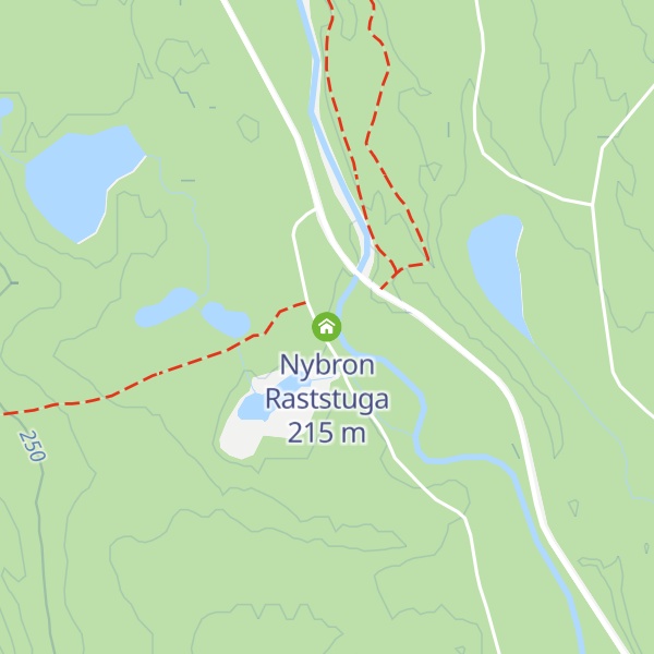 Map of Nybron Raststuga