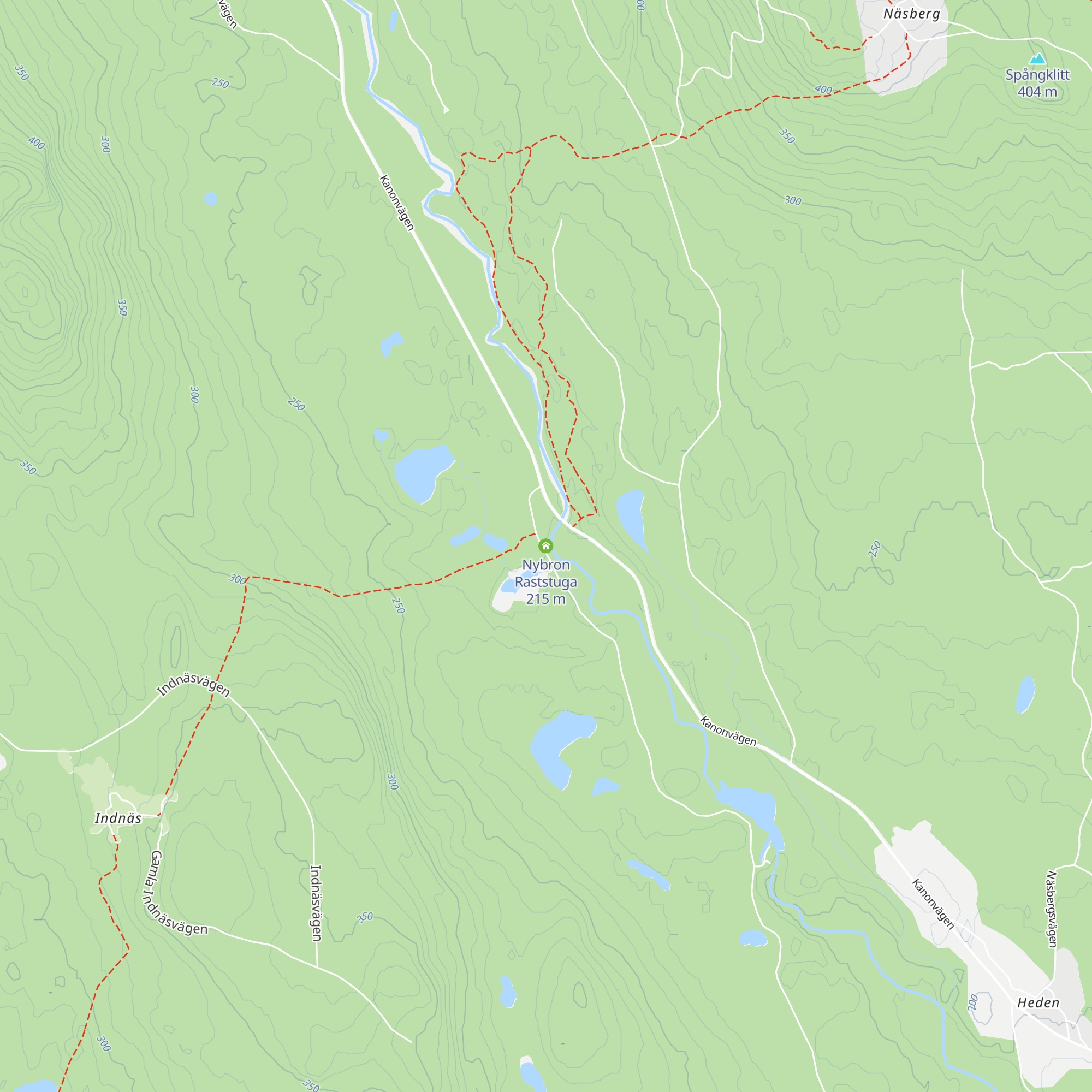Nybron Raststuga map