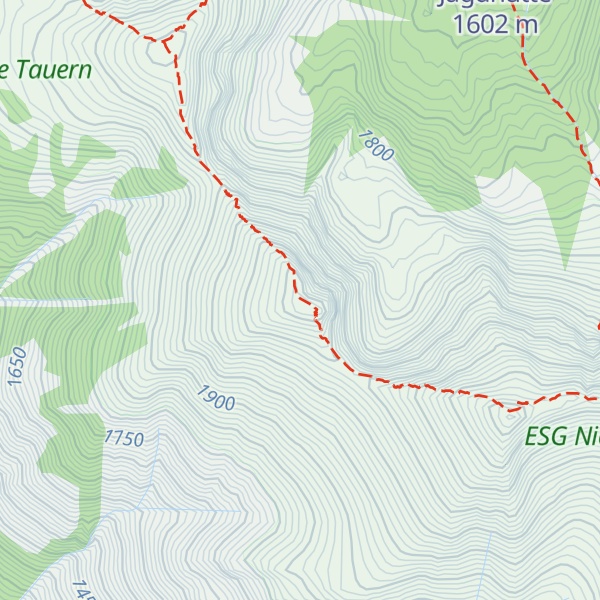 Map of Diewaldgupf